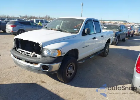 2003 Dodge Ram 2500 Slt/Laramie/St z USA, uszkodzony, nr VIN 3D7KU28D33G704957